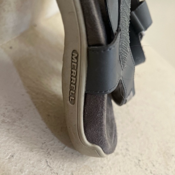 Merrell Womens Size 8 US Gray District 3 Strap Web Monument Sandals Shoes - Picture 5 of 10